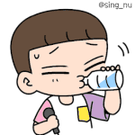 [CHEN] 싱누님팬아트  아고! 귀여워