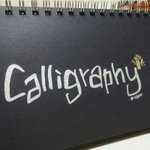 [조언부탁] 흔남의 캘리그라피