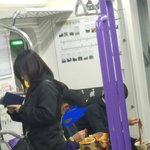 [진심개빡침] 퇴근길 지하철 7호선 무개념 라면보이즈