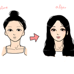 [댓글부탁해] 심심해서 그려본 화장 <b>전후</b>