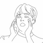 [방탄소년단] 지민이<b>캐리</b>커쳐식으로그리는데