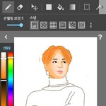 [방탄소년단] 지민이 그렸는데 망침