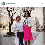 최여진 인스타그램 속 화이트 <b>자켓</b>!