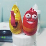 라바음료수 피큐어 졸귀