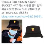 [시우민] 시우민 감튀 모자의 정체