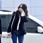 소녀시대 윤아 공항패션 예쁘네용
