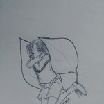 [방탄소년단] 망개떡 지민이(?)를 열심히 그려보았다,,,