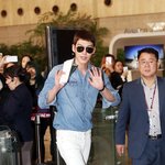 어깨깡패 비율깡패 김우빈 공항패션