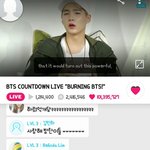 방탄소년단 <b>브이</b>앱 하트수 1억개 넘음..ㅎㅎ