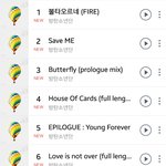 [방탄소년단] 네2버<b>뮤직</b> 1시 <b>차트</b>