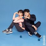 제부와 사진 찍은 성보라