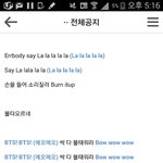 [방탄소년단] 불타오르네 응원법