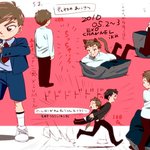 [시우민] 일본<b>팬</b>분의 시우민 일본<b>팬</b><b>미</b> <b>팬</b>아트ㅋㅋㅋ