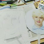 [EXO] 친구가 준면이 그려줌