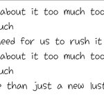 [방탄소년단] Don't think about <b>it</b> too much