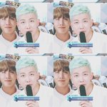 [방탄소년단] <b>맥반석</b> 계란 위에 민트 크림 올린 듯한