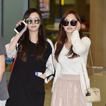 데일리룩으로도 손색없는 달샤벳 <b>우희</b> 공항패션