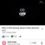 [세훈] 160520 으르렁M/V 1억뷰 <b>돌파</b>!!!