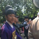 [방탄소년단] 화랑찍는거 봤어....