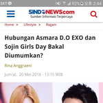 [EXO] 인도네시아 <b>인터넷뉴스</b>에 얘네 뜬거아냐?