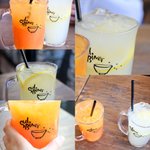 설빙에서 신상음료 유자레몬차 <b>한라</b>봉자몽차 먹고왔음