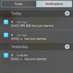 [EXO] 160522 브이앱알림 박제 해두자