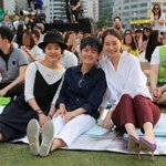 서울광장에서 본 <b>여신</b>들