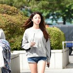 엄현경 핫팬츠 패션