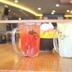 망고썸자몽<b>설빙</b>과 산딸기오미차 그리고 유자레몬차