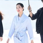 김고은 광고 촬영장