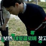 [EXO] 종대가 <b>네잎</b>클로버 찾네 ㅎㅎㅎ