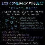 [EXO] 뮤비공개 24시간만에 500만 조회수 프로젝트