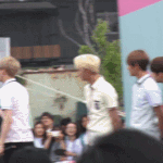 [방탄소년단] 땡동 분이랑 윤기 <b>인사</b> ㅋ ㅋ