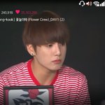 [방탄소년단] 잠깐 중단됐다가 다시 나왔을<b>때</b> 졍극표정
