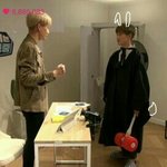 [EXO] 준면이 저승사자 옷입은거