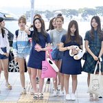 아이오아이 케이콘 출국 패션