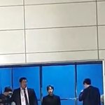 [시우민] 아티움 기자회견 시우민 출근길