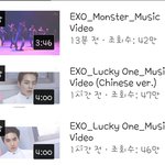 [EXO] 미친  럭키원이랑 몬스터뮤비조회수 <b>보셈</b>