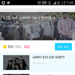 [방탄소년단] 오늘 happy bts <b>party</b> 라이브