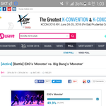 [EXO] 우리 ㅂㅂ한테 투표 지고 있음