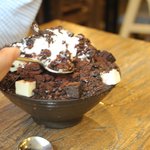 [맛집] [<b>설빙</b>여름강추]리얼한~초코브라우니<b>설빙</b> 후기 때림