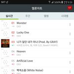 [EXO] <b>서양</b>수박 5시 차트