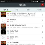 [EXO] <b>서양</b>수박 2시차트