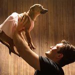 반려견과 <b>재연</b>해낸 영화 속 명장면