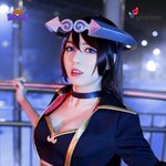 갓오하 있지 않은 캐릭터 진마리 코스프레....