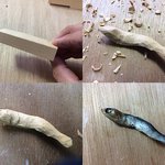 나무로 만든 리얼한 <b>식자재</b>들