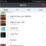 [EXO] <b>서양</b>수박 2시차트