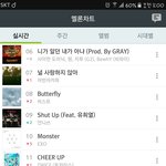 [EXO] <b>서양</b>수박 3시차트
