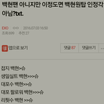 [EXO] 백현 팬들의 시우민 견제.txt (인기조작)