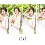 지숙이 찍은 한채아 웨딩사진